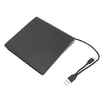 External DVD Drive Enclosure, Slim USB 3.0 External DVD Optical Drive & HDD Hard Drive Enclosure 2 in 1, for XP, 2003, for Vista, 7, 8.1, 10, for Linux, for OS X