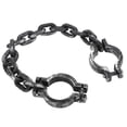 thumbnail image 1 of Halloween Prop Plastic Wrist Shackles Prison Handcuffs Costume Party Trick Prop, 1 of 8