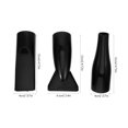thumbnail image 2 of HINTRMENT 3Pcs Hair Dryer Nozzle Universal Attachment Black ABS for Optimal Drying, 2 of 8