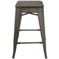 thumbnail image 2 of Tabouret de comptoir industriel Oregon, de LumiSource, 2 of 8