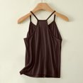thumbnail image 4 of Birdeem Camisole pour Femmes Manteau Décontracté et Tendance pour Femmes Couleur Unie Col Rond Sans Manches, 4 of 12