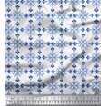 thumbnail image 1 of Soimoi Velvet Fabric Damask Decorative Printed Fabric 1 Yard 58 Inch Wide, 1 of 3