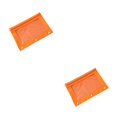 thumbnail image 1 of Dalazy Practical Office Supplies Stylish Zippered Document Pouch Storing Files Orange 2Set, 1 of 6