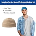 thumbnail image 2 of MesaSe Beanie Wool Fashion Keep Warm Fleeced Hat Multipurpose Winter Breathable Sports Caps, 2 of 6