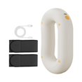 thumbnail image 2 of MERIGLARE Deep Tissue Vibration Massager Percussion Muscle Massage for Limb Body Thigh white, 2 of 8