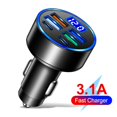 thumbnail image 1 of Super Fast 33W Pd Qc3.0 Type-C Car Charger Universal Socket Adapter 6 Charger, 1 of 9