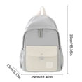 thumbnail image 3 of YIMWNYI Large Capacity Backpack for Men, Business Travel Backpack, Versatile Tote Bag with Organization Pockets, Waterproof Polyester Rucksack with Adjustable Strap, Stylish Durable Messenger Bag, 3 of 6