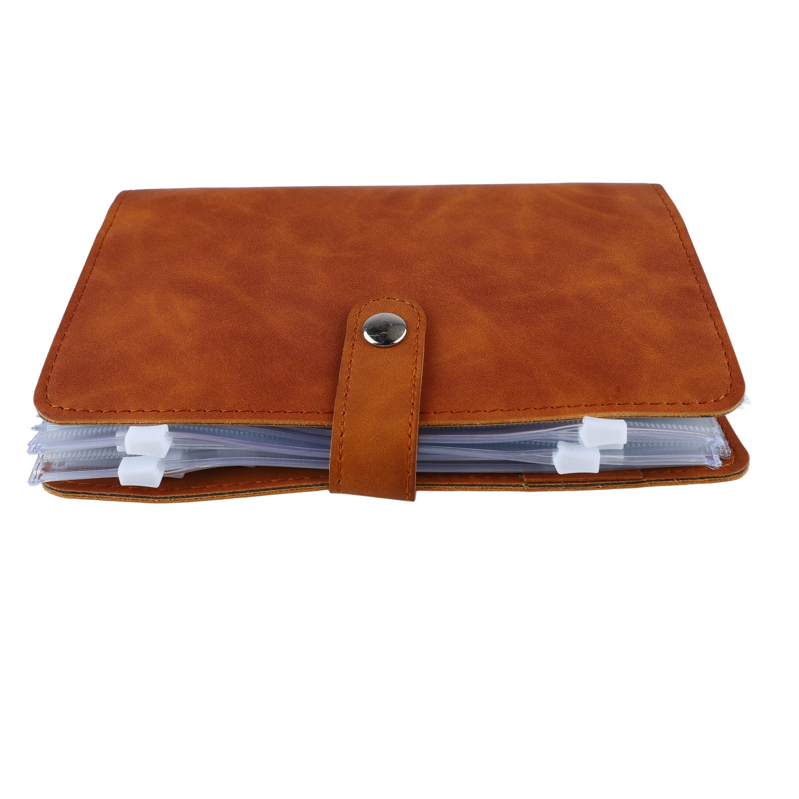 A6 Binder Notebook 6 Holes Business Loose leaf Notebook PU Leather Binder Notebook with Binder Covers Leather Notebook for School Work 19 X 13 X 3 Cm