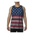 thumbnail image 1 of Mens Tribal USA Sublimation Tank Top - Medium, 1 of 2