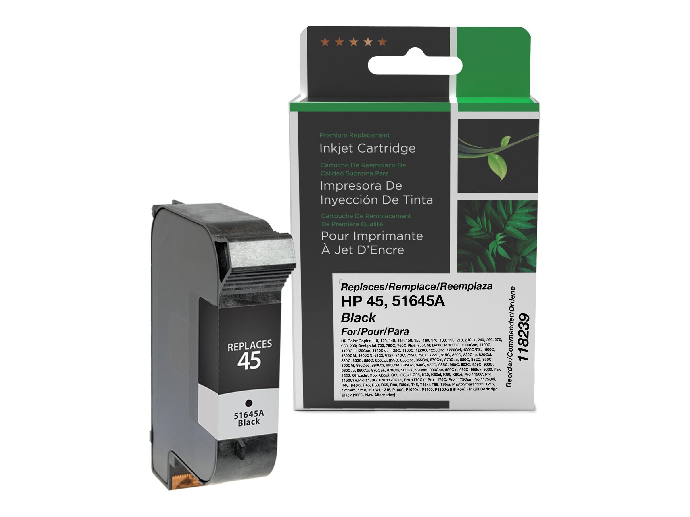 Clover Imaging Group Clover Imaging Non-oem New 100% New Alternative Black Ink Cartridge Replacement