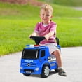 thumbnail image 3 of Costway Kids Ride On Push Police Car Licensed Mercedes Benz Push and Ride Racer, 3 of 10