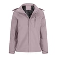 thumbnail image 2 of Sentmoon Mens Winter Jacket Solid Color Long Sleeve Coat for Men Oversized Keep Warm Zipper Windbreaker Waterproof Hoodie for Men with Pockets Fall Soft and Comfortable for Climbing and Hiking, 2 of 8