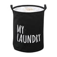 thumbnail image 2 of Quilt Storage Bags Clothes Dirty Laundry Basket Large Capacity Drawstring Mouth Moistureproof Packing Bags Home Fabric Moving Bags, 2 of 7
