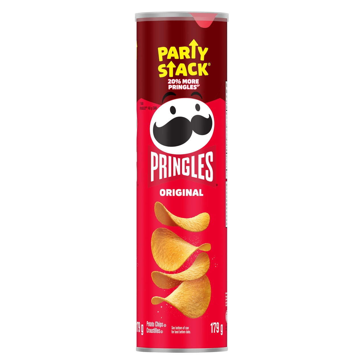 Pringles® Party Stack™ Original Potato Chips 179g