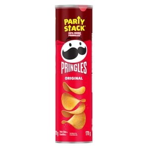 Pringles® Chips de pommes de terre originaux de Party StackTM 179g