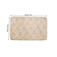 thumbnail image 3 of Thickened Absorbent Bathroom Rug - Non-Slip Toilet & Shower Mat for Wet Areas, Soft Plush Floor Carpet, 3 of 6