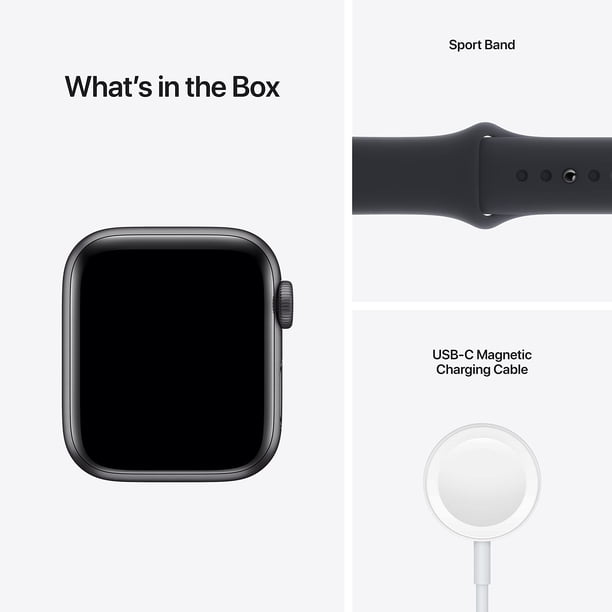 Apple Watch SE (GPS, 40mm) - Space Grey Aluminium Case with
