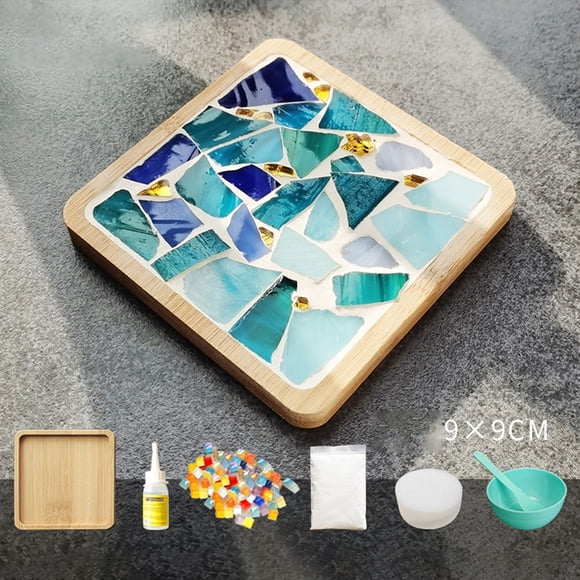 Binwennn Glass Wooden Crafts For Adults Mixed Color Kits Craft Kits For Adults Beginners Making Kits Diy Crafts for Kids Ages 8-12 Diy Crafts for Girls Diy Crafts for Adults Photography Diy Crafts for