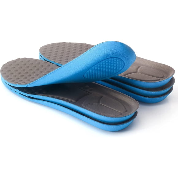3 Pairs Comfortable Replacement Shoe Insole Inserts, Foot Massage Breathable Shoe Soles Relief Insoles for Working Daily Use