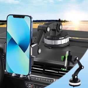 YOTQUSKI Supports de téléphone pour votre voiture,Panneau de bord universel de voiture et support de vent pare-brise iPhone,Samsung, Google, Tous les smartphones