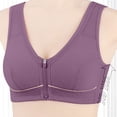 thumbnail image 4 of Women's Zip Front High Impact Wireless Racerback High Support Zipper in Front Sports Bra for Workout Running, 4 of 8