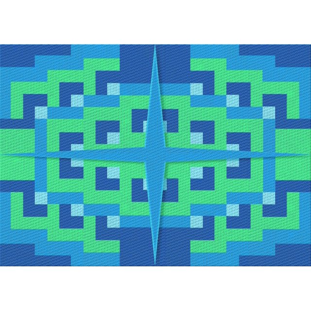 Ahgly Company Tapis Rectangulaire Lavable en Machine Intérieur Transitionnel Bleu, 2 Pieds x 3 Pieds