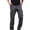Grey, variant on CFLVAEK Big and Tall Men's Cargo Pants Loose Fit Wide Leg Work Cargo Pant with Multi Pockets Casual Solid Color Cotton Tactical Pant Blue XXXXXXL
