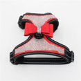 thumbnail image 3 of Dog Harness  Rhinestone Bling Bowknot Harness Adjustable Reflective Collar Vest for Pet Dogs Puppy, 3 of 5