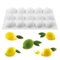 thumbnail image 1 of Moules à Mousse pour Chocolat, Moule en Silicone Citron Outils de Cuisson pour Mousse Moules Moule en Silicone Citron Robuste et Résistant, 1 of 7