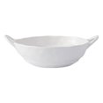 thumbnail image 1 of ruzhgo Matte Two Ear Salad Bowl Irregular Ceramic Serving Plate Simple Style Heat-resistant Air Fryer Food Container Tableware White, 1 of 9