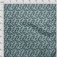 thumbnail image 4 of oneOone Cotton Flex Turquoise Green Fabric Abstract Leaf With Dot Sewing Craft Projects Fabric Prints By Yard 40 Inch Wide, 4 of 4