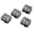 thumbnail image 4 of LOVEVER 4pcs Eyebrow Pencils Sharpener Eyeliner Pen Sharpener for Woman (Black), 4 of 4