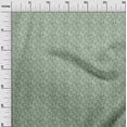 thumbnail image 3 of oneOone Polyester Spandex Dusty Teal Green Fabric Geometric Sewing Craft Projects Fabric Prints By Yard 56 Inch Wide, 3 of 4