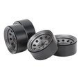 thumbnail image 3 of RC Moyeu de Roue, Fer Résistant à l'Usure 4PCS Facile à Installer Moyeu de Roue RC Beadlock 1,9 Po pour Remplacement Noir, Blanc, Argent, Ti Couleur, 3 of 8