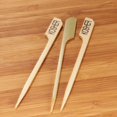 thumbnail image 2 of BambooMN - Kosher Label Label Marker Bamboo Paddle Pick - 3.5"" (8.9cm) - 300 Pieces, 2 of 5