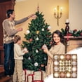 thumbnail image 2 of Pisexur Christmas Balls Ornaments for Xmas Tree, 44Pcs Shatterproof Christmas Tree Decorations, Tree Hanging Balls Christmas Balls Ornaments Set for Party Wedding Decoration, 2 of 6