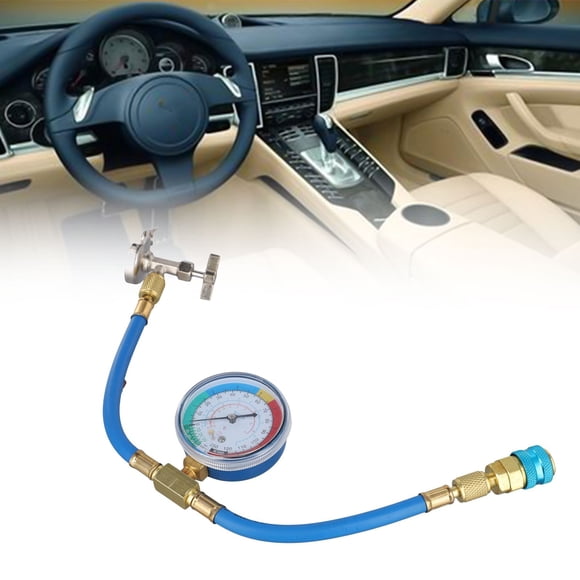 Boyau de Recharge AC U Robuste et Fiable avec Jauge pour Climatisation de Voiture