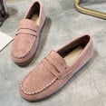 thumbnail image 3 of DPTALR Women Ladies Slip On Round Toe Flat Casual Loafer Doug Shoes, 3 of 8