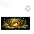 thumbnail image 1 of Couverture de Porte de Garage Fluorescente, Rideau en Bande de Vinyle Robuste avec Résistance à la Température, Barrière Flexible en PVC pour la Séparation et la Protection de l'Environnement, Déco de Noël, 1 of 2