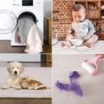 thumbnail image 3 of YUSAZENS 8 x 10 Modern Solid Area Rug Machine Washable, Non-Slip Low-Pile Door Mat for Entryway, Laundry, Soft Floor Mat for Home, Office, Living Room Beige, 3 of 5