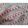 thumbnail image 4 of oneOone Silk Tabby Fabric Chevron & Swirl Block Print Fabric By The Yard 42 Inch Wide, 4 of 4