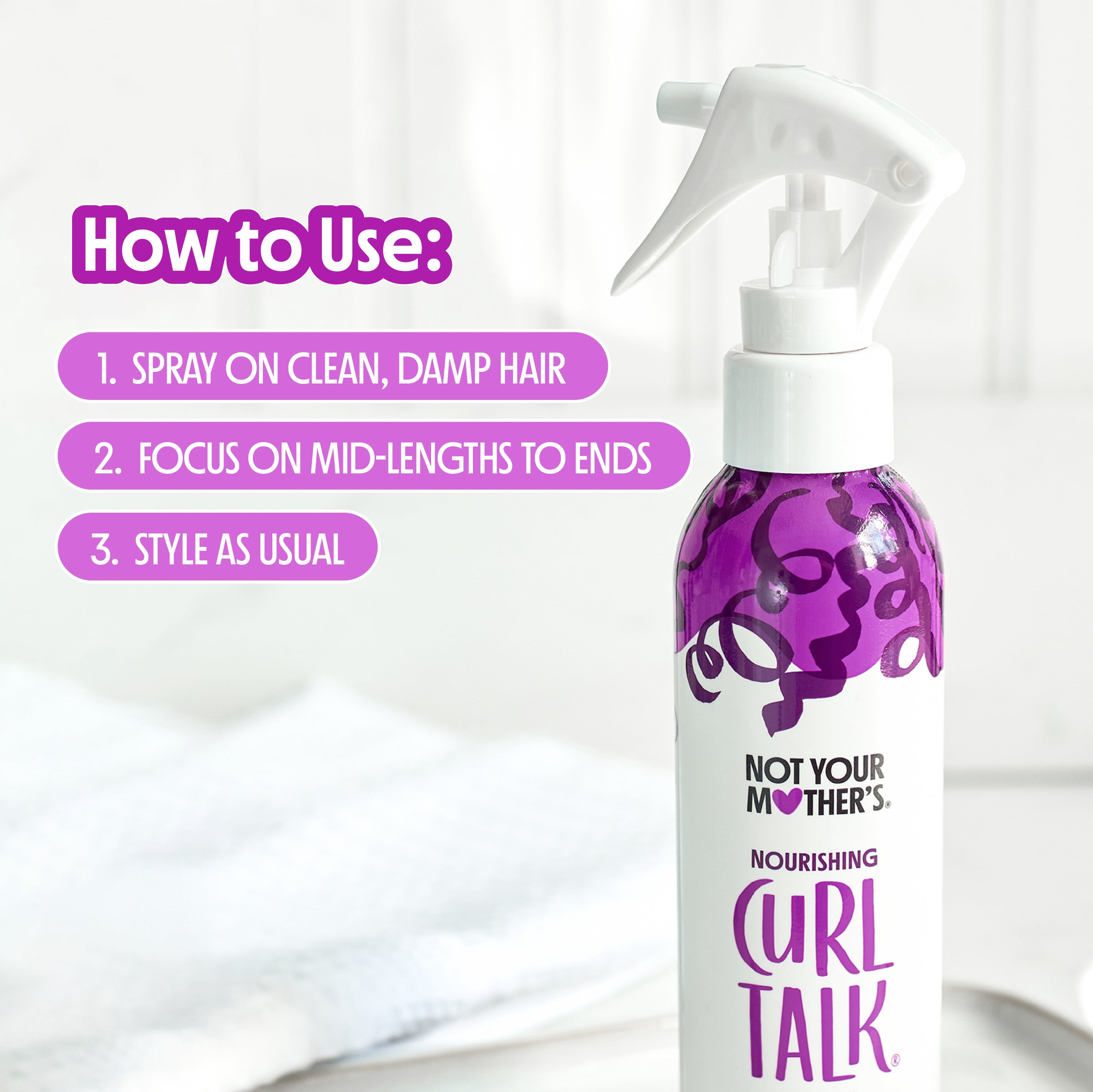 APRÈS-SHAMPOING SANS RINÇAGE CURL TALK