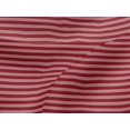 thumbnail image 4 of oneOone Jersey en Viscose Tissu Rouge Rayures Matière de Robe Tissu Imprimé Tissu au Mètre 60 Pouces de Large, 4 of 4