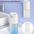 thumbnail image 3 of Automatic Foaming Soap Dispenser 400ml USB Rechargeable Waterproof Hand Sanitizer Dispenser with 4 Gears Wall Mount Touchless Sensor Soap Pump for Bathroom Kitchen, 3 of 9