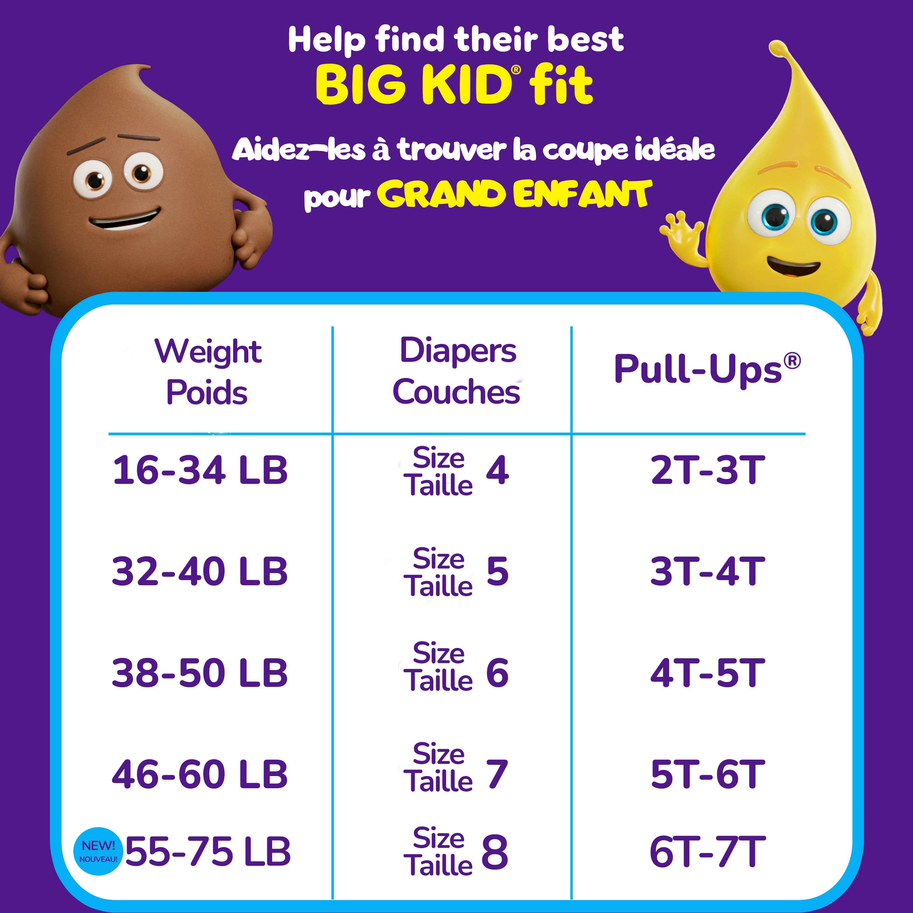Pull-Ups Boys' Potty Training Pants, 6T-7T (55-75 lbs), 58 Count