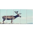 thumbnail image 2 of Grand Renne en Norvège - Impression d'Art Abstrait sur Toile, 2 of 3