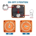 thumbnail image 3 of Marine Battery Switch, 48V DC 300A IP66 Waterproofing Battery Switch Selector Heavy Duty  for RV Yacht, 3 of 7
