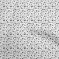 thumbnail image 1 of oneOone Cotton Poplin Gray Fabric Florals Craft Projects Decor Fabric Printed By The Yard 42 Inch Wide, 1 of 4