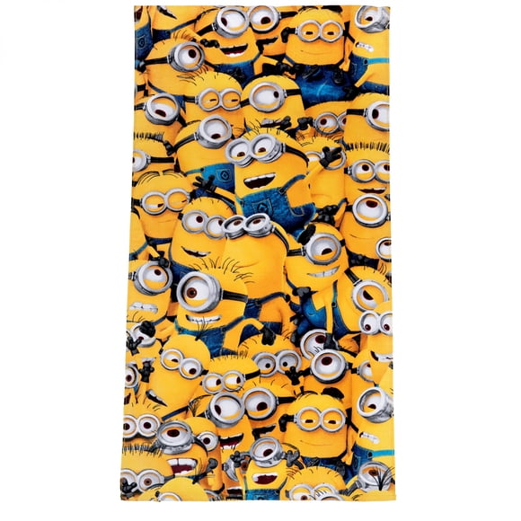 Minions Serviette de Plage Personnages à Motif Intégral
