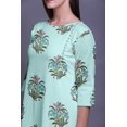 thumbnail image 4 of Bimba Kurti Imprimée à Manches 3/4 Tenue d'Été Kurta Tunique Droite pour Femmes, 4 of 6